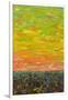 Flatland Sunset looking East-James W. Johnson-Framed Giclee Print