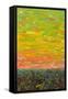 Flatland Sunset looking East-James W. Johnson-Framed Stretched Canvas