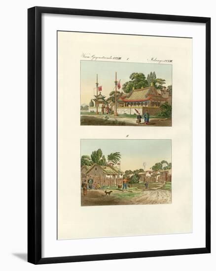 Flats of the Chinese-null-Framed Giclee Print