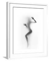 Flattened-Shadow-Framed Art Print