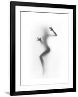 Flattened-Shadow-Framed Art Print