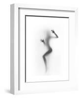 Flattened-Shadow-Framed Art Print