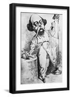 Flaubert Dissects Madame Bovary-A. Lernot-Framed Giclee Print