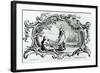 Flautist and Woman-Hubert Francois Gravelot-Framed Giclee Print