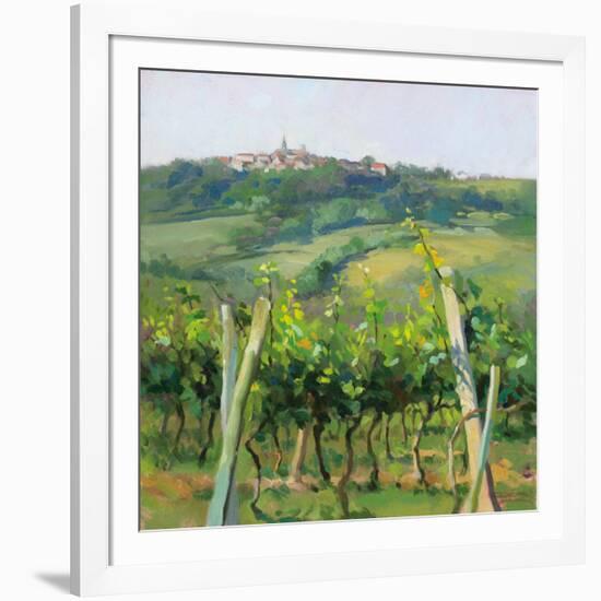 Flauvigny View-Christine Debrosky-Framed Art Print