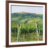 Flauvigny View-Christine Debrosky-Framed Art Print