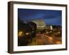 Flavian Amphitheatre or Coliseum at Night, 79-80 A.D. Rome, Italy-null-Framed Art Print