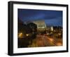 Flavian Amphitheatre or Coliseum at Night, 79-80 A.D. Rome, Italy-null-Framed Art Print