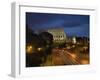 Flavian Amphitheatre or Coliseum at Night, 79-80 A.D. Rome, Italy-null-Framed Art Print