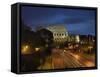 Flavian Amphitheatre or Coliseum at Night, 79-80 A.D. Rome, Italy-null-Framed Stretched Canvas