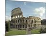 Flavian Amphitheatre Or Coliseum in Rome-null-Mounted Photographic Print