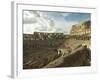 Flavian Amphitheatre Or Coliseum in Rome-null-Framed Photographic Print