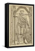 Flavius Aetius Roman Commander in the West Notable for His Defeat of Attila and the Huns-null-Framed Stretched Canvas