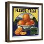 Flavor Treat Brand - San Dimas, California - Citrus Crate Label-Lantern Press-Framed Art Print