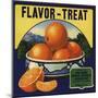 Flavor Treat Brand - San Dimas, California - Citrus Crate Label-Lantern Press-Mounted Art Print