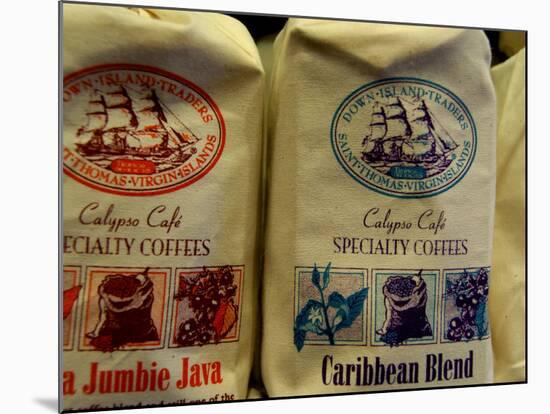 Flavored Coffee Souvenirs, Charlotte Amalie, St. Thomas, Us Virgin Islands, Caribbean-Cindy Miller Hopkins-Mounted Photographic Print