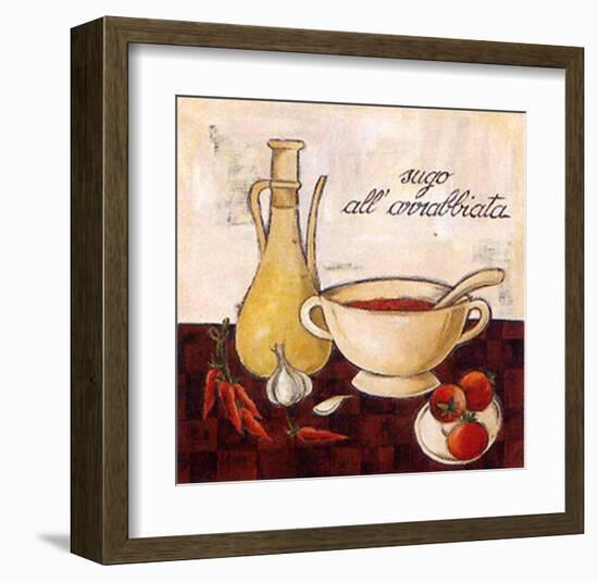Flavours of Italy III-L^ Morales-Framed Art Print