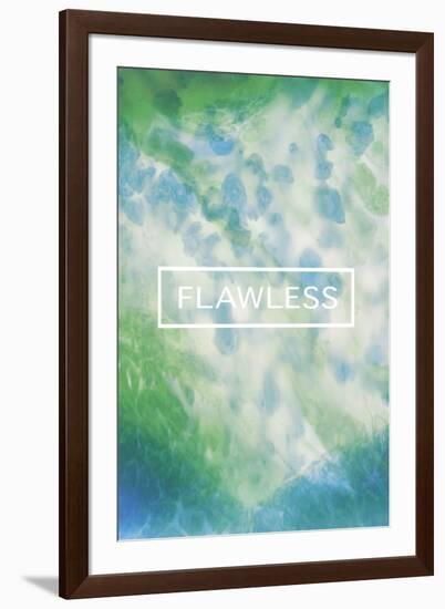 Flawless Fluorescent-Lottie Fontaine-Framed Giclee Print