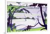 Flax Fields, Rayne, 2003-Derek Crow-Framed Giclee Print