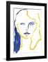 Flaxen Features-Aurora Bell-Framed Giclee Print