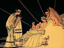 'The Murder of Agamemnon', 1880-Flaxman-Framed Giclee Print