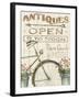 Flea Market Bike-Wild Apple Portfolio-Framed Art Print