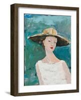 Flea Market Portrait I-Avery Tillmon-Framed Art Print