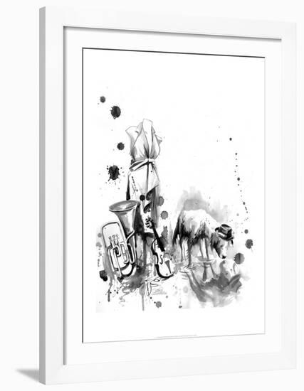 Flea Market-Lora Zombie-Framed Art Print