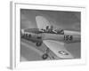 Fledgling Pilot of the Women's Flying Training Detachment Soloing in Her Pt 19 Army Trainer-Peter Stackpole-Framed Photographic Print