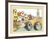 Fleeing The Dragon-Maud & Miska Petersham-Framed Art Print