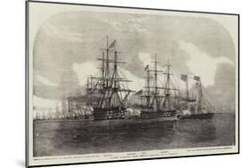 Fleet Forming Line Abreast-Edwin Weedon-Mounted Giclee Print
