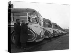 Fleet of Aec Regal Mk4S Belonging to Philipsons Coaches, Goldthorpe, South Yorkshire, 1963-Michael Walters-Stretched Canvas