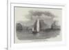 Fleet of Malay Pirates and Royalist Boat in Endeavour Straits-null-Framed Giclee Print