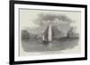 Fleet of Malay Pirates and Royalist Boat in Endeavour Straits-null-Framed Giclee Print