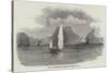 Fleet of Malay Pirates and Royalist Boat in Endeavour Straits-null-Stretched Canvas