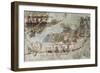 Fleet of Ships-null-Framed Giclee Print