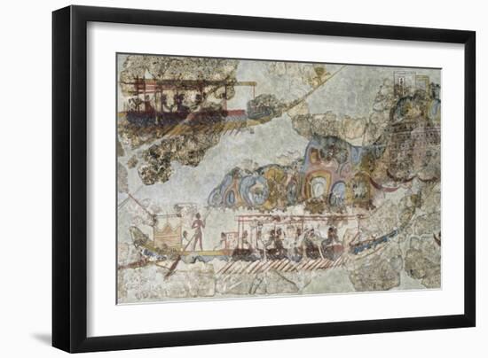 Fleet of Ships-null-Framed Giclee Print