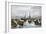 Fleet of Tea-Ships in the China Sea, c.1880-null-Framed Giclee Print