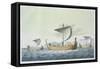 Fleet of William the Conqueror-Vittorio Raineri-Framed Stretched Canvas