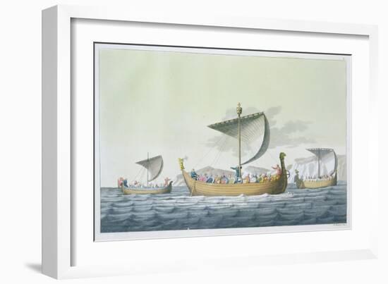 Fleet of William the Conqueror-Vittorio Raineri-Framed Giclee Print