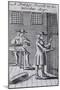 Fleet Prison, London, 1691-null-Mounted Giclee Print