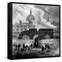 Fleet Prison Ruins-null-Framed Stretched Canvas