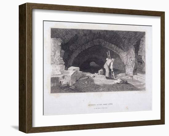 Fleet River, London, 1851-John Wykeham Archer-Framed Giclee Print