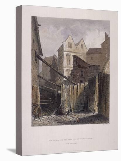 Fleet River, London, 1851-John Wykeham Archer-Stretched Canvas