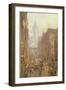 Fleet Street, 1892-Rose Maynard Barton-Framed Giclee Print