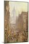 Fleet Street, 1892-Rose Maynard Barton-Mounted Giclee Print