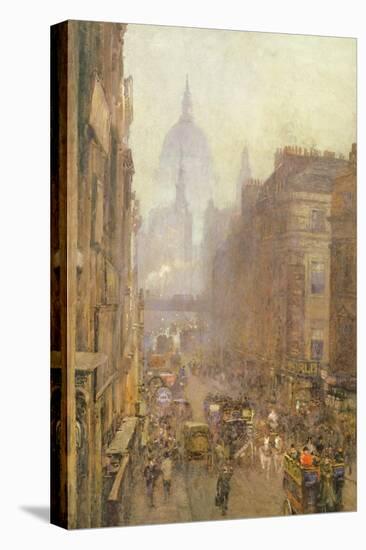 Fleet Street, 1892-Rose Maynard Barton-Stretched Canvas