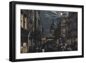 Fleet Street and St Paul'S, London-null-Framed Giclee Print