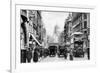 Fleet Street as Seen from Opposite Salisbury Court, London, 1926-1927-null-Framed Giclee Print