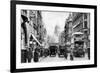 Fleet Street as Seen from Opposite Salisbury Court, London, 1926-1927-null-Framed Giclee Print